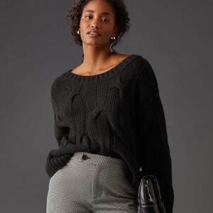Anthropologie Maeve cable knit sweater